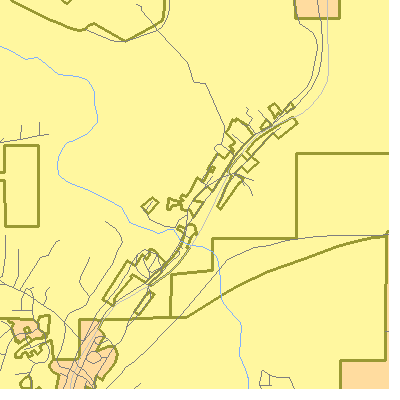 Zip code 35119 close-up map