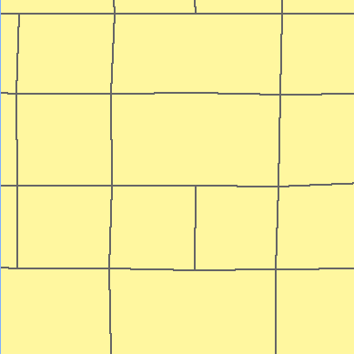Zip code 99513 close-up map