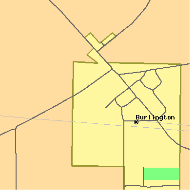 Zip code 60109 close-up map