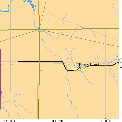 Zip code 60146 close-up map