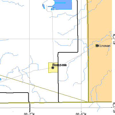 Zip code 60470 close-up map