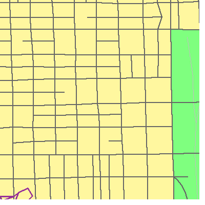 Zip code 60603 close-up map