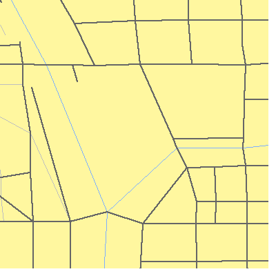 Zip code 60654 close-up map