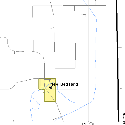 Zip code 61346 close-up map