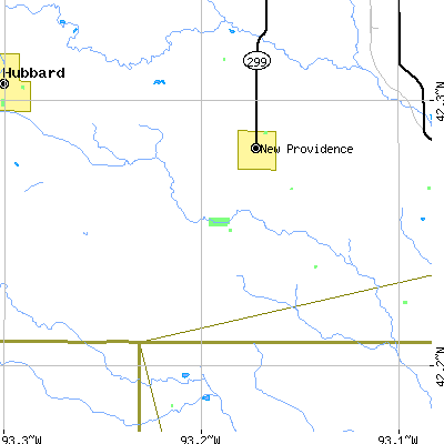 Zip code 50206 close-up map