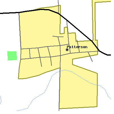Zip code 50218 close-up map