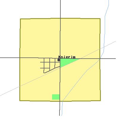 Zip code 50552 close-up map