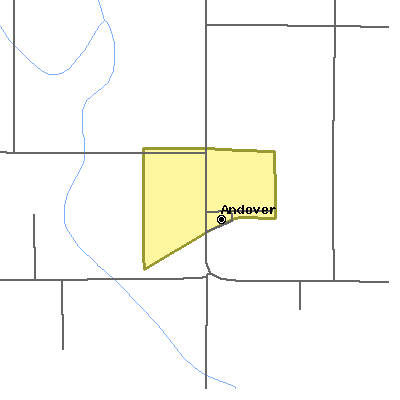 Zip code 52701 close-up map