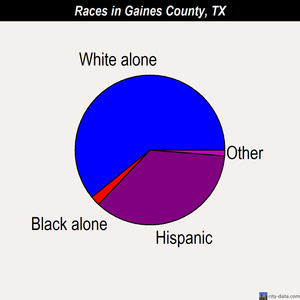 Gaines County races chart