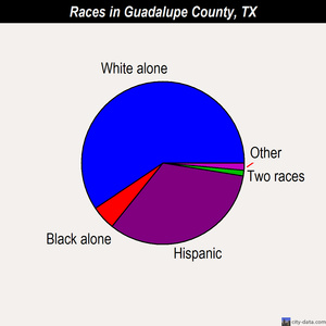 Guadalupe County races chart