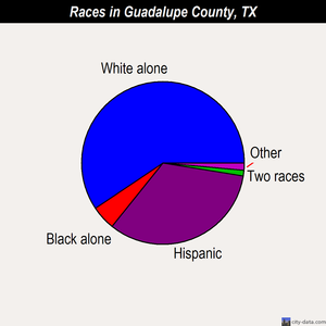 Guadalupe County races chart
