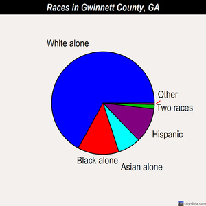 Gwinnett County races chart