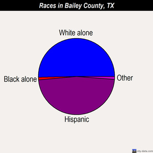 Bailey County races chart