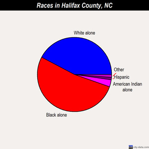 Halifax County races chart