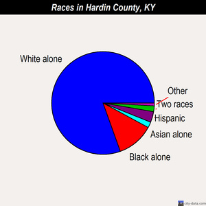 Hardin County races chart