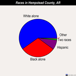 Hempstead County races chart