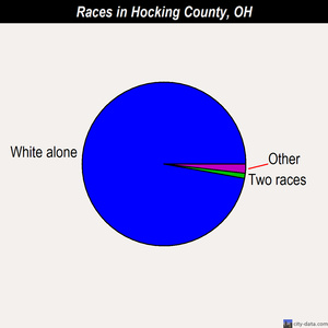 Hocking County races chart