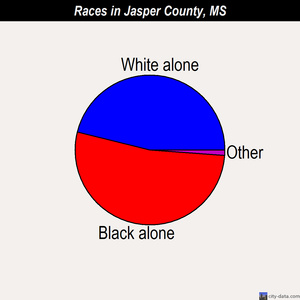 Jasper County races chart
