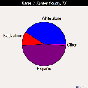 Karnes County races chart