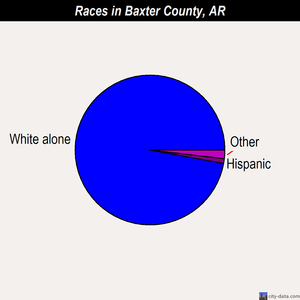 Baxter County races chart