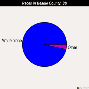 Beadle County races chart
