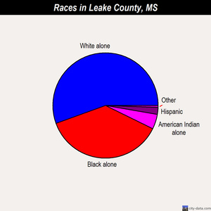 Leake County races chart