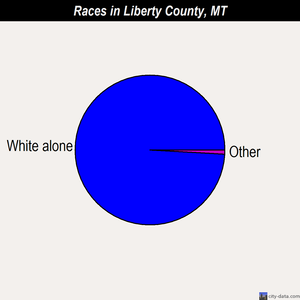 Liberty County races chart