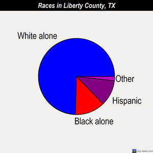 Liberty County races chart