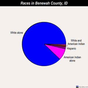 Benewah County races chart