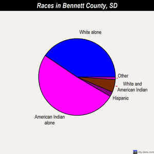 Bennett County races chart
