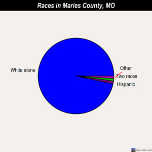 Maries County races chart