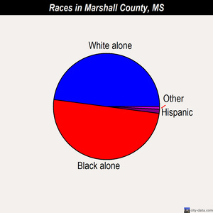 Marshall County races chart
