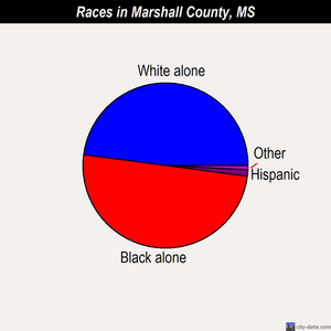 Marshall County races chart