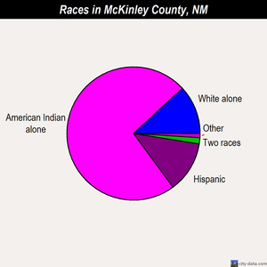 McKinley County races chart