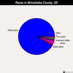 Minnehaha County races chart