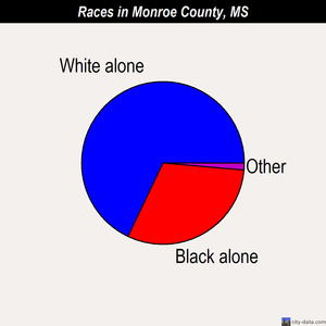 Monroe County races chart