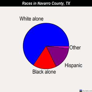 Navarro County races chart