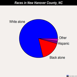 New Hanover County races chart