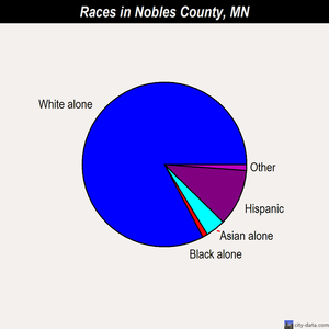 Nobles County races chart