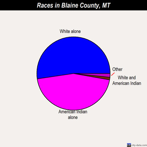 Blaine County races chart