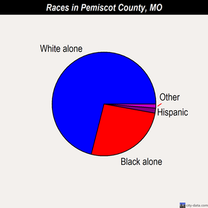 Pemiscot County races chart