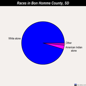 Bon Homme County races chart
