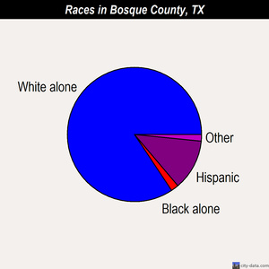 Bosque County races chart