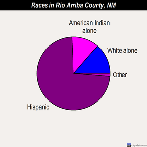 Rio Arriba County races chart