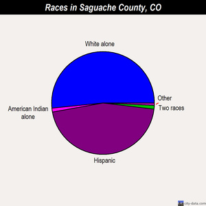 Saguache County races chart