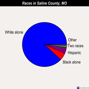 Saline County races chart