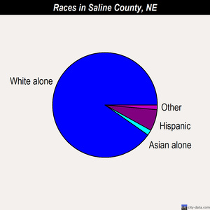 Saline County races chart