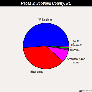 Scotland County races chart