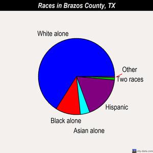 Brazos County races chart