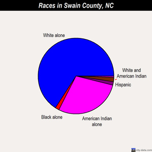 Swain County races chart